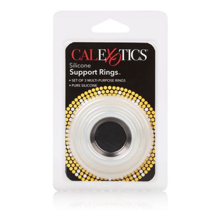 Image de Silicone Support Rings - Clear