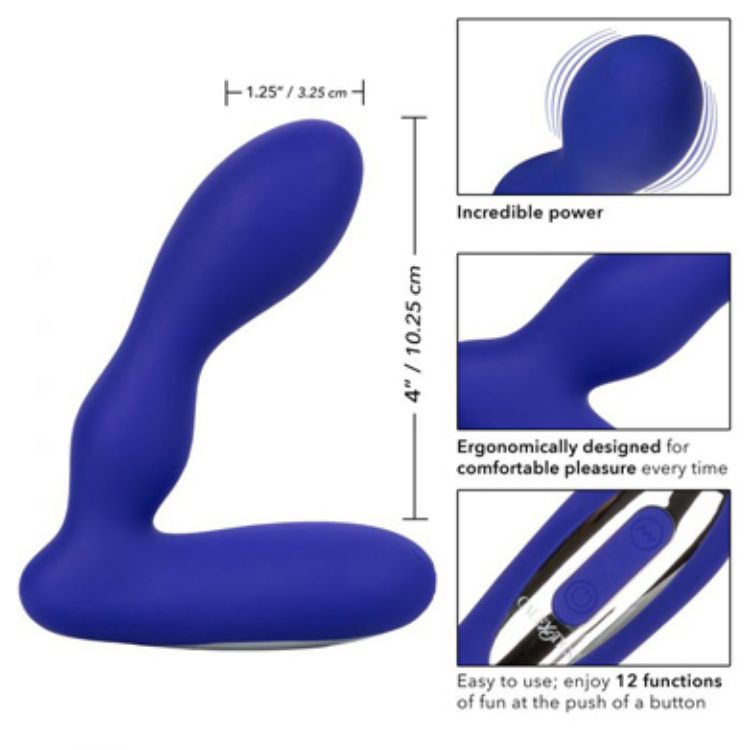 Image de Silicone Wireless Pleasure Probe - Blue