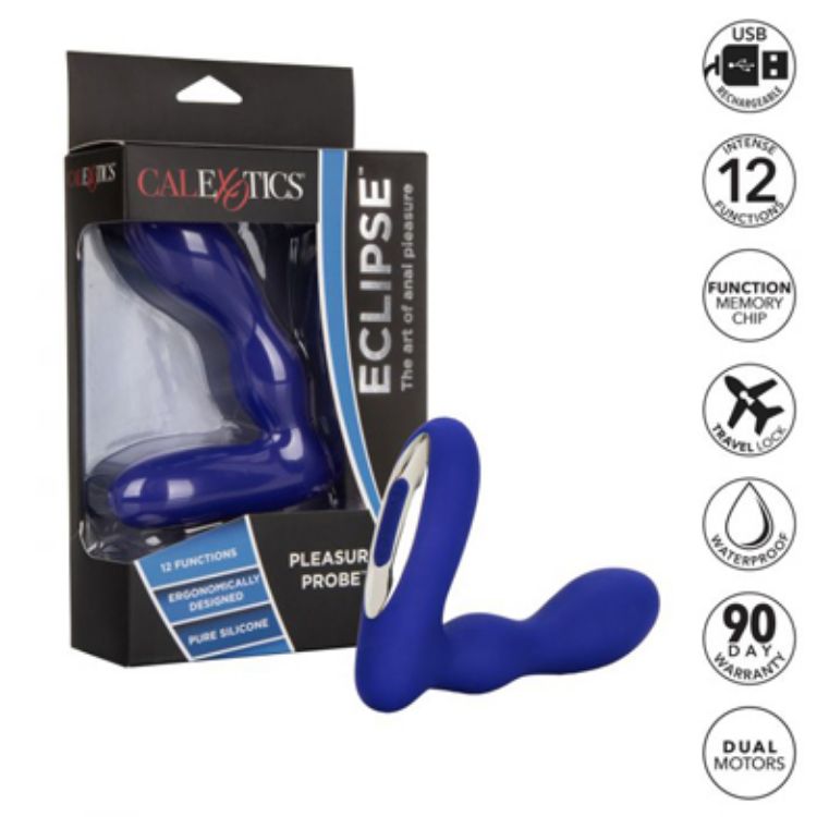 Image de Silicone Wireless Pleasure Probe - Blue