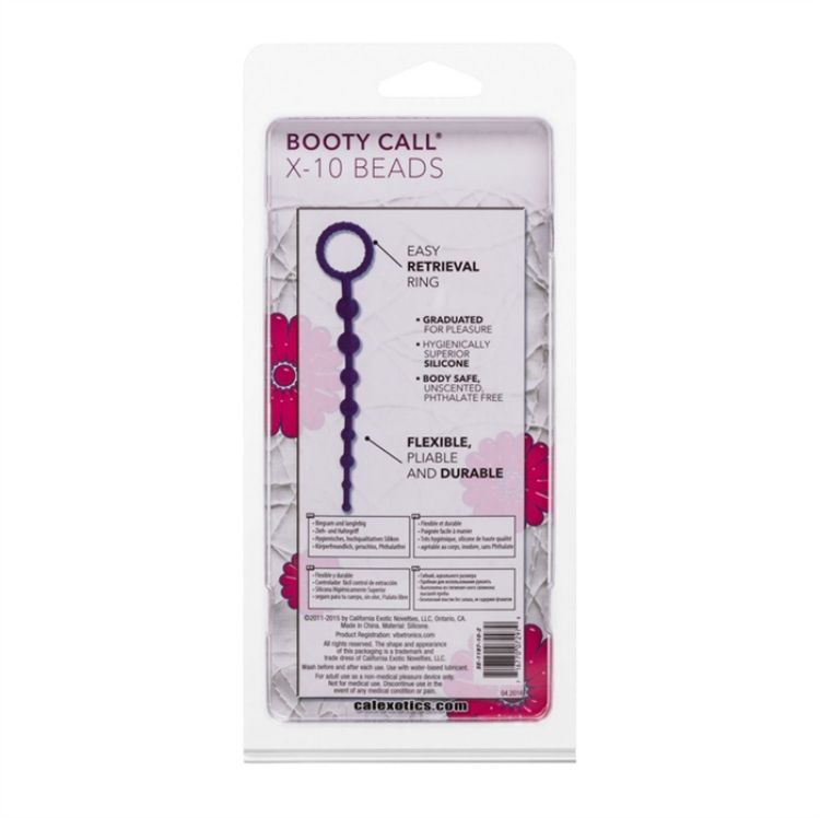 Image de Booty Call X-10 Beads - Purple