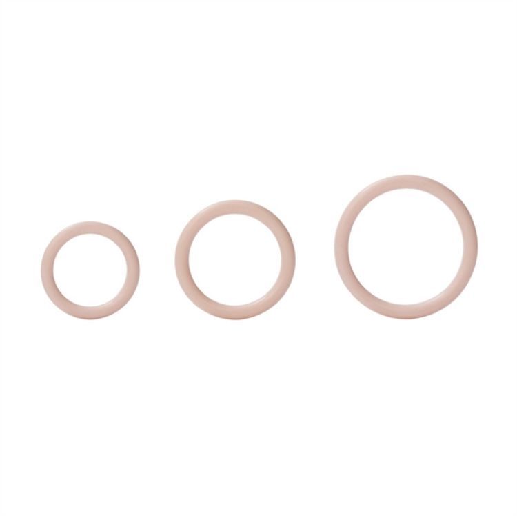 Image de Silicone Support Rings - Ivory