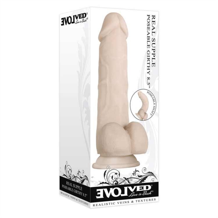 Image de REAL SUPPLE POSEABLE GIRTHY 8.5"