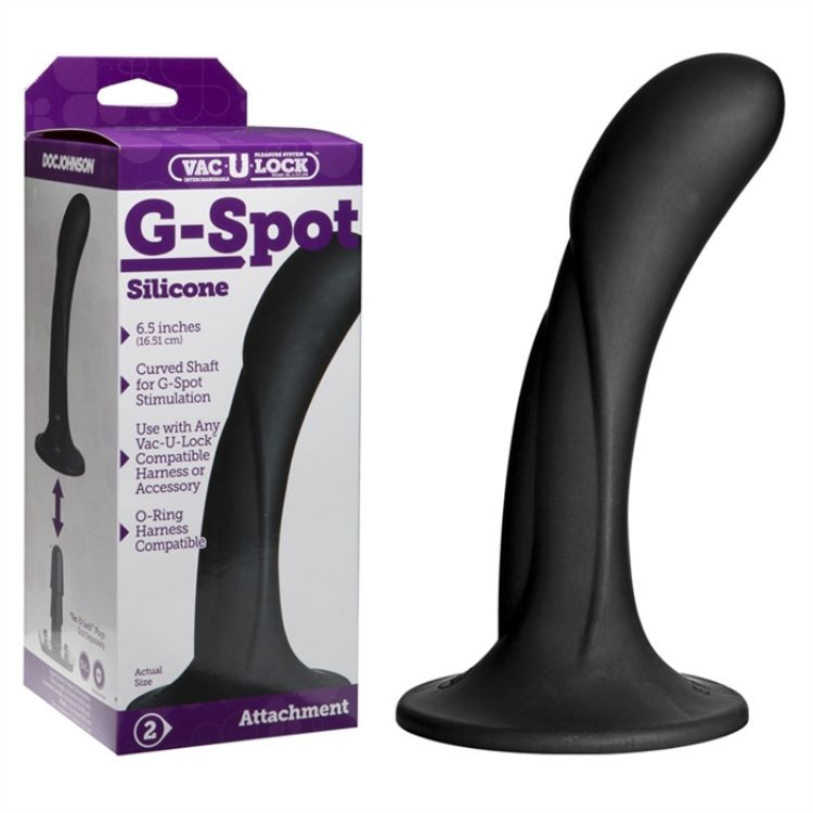 Image de Vac-U-Lock - G-Spot  - Silicone - Black