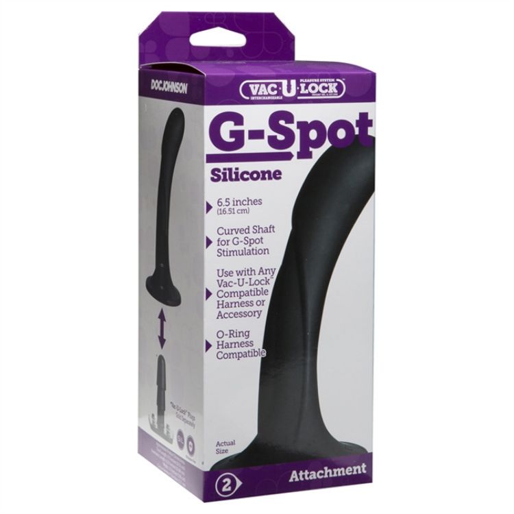 Image de Vac-U-Lock - G-Spot  - Silicone - Black