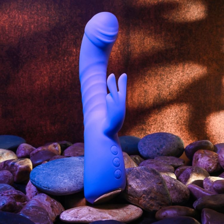 Image de Eve's Posh Thrusting Warming Rabbit - Silicone