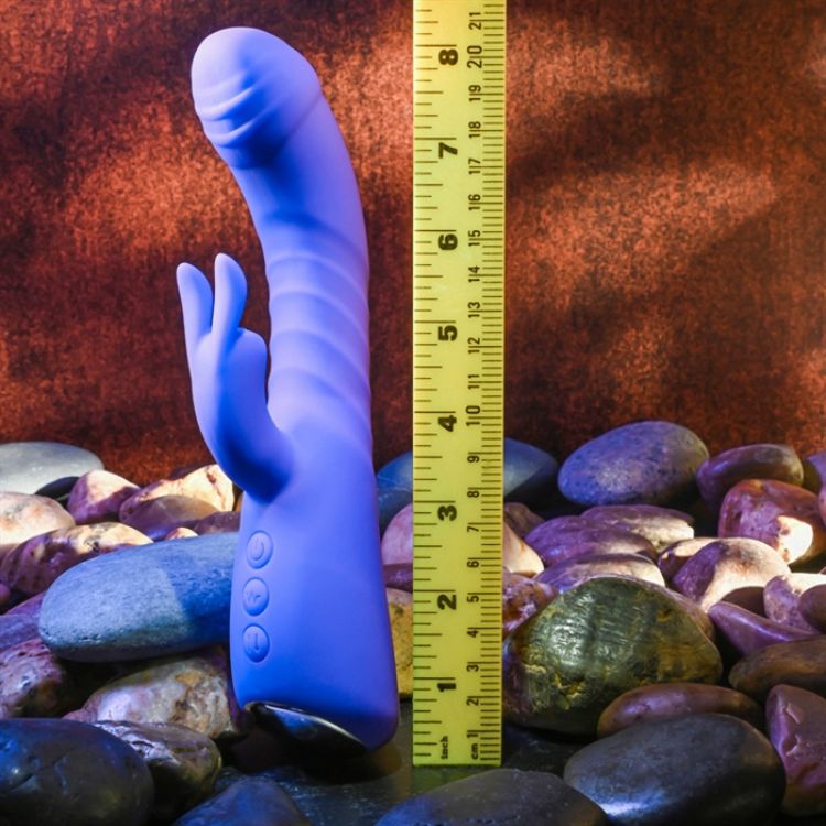 Image de Eve's Posh Thrusting Warming Rabbit - Silicone