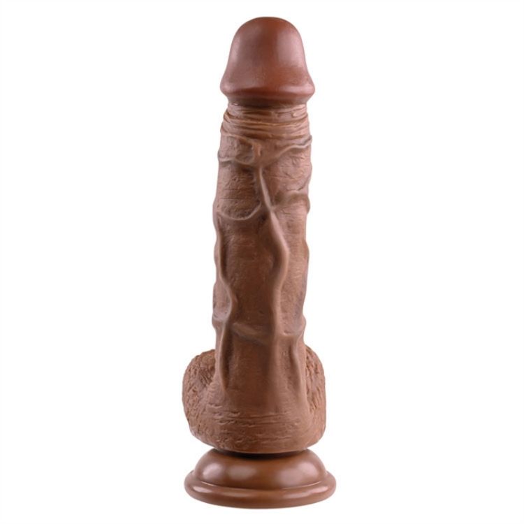 Image de Realistic Dildo 8" Dark