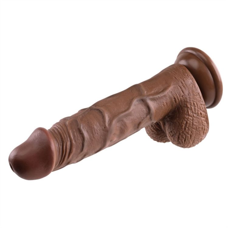 Image de Realistic Dildo 8" Dark