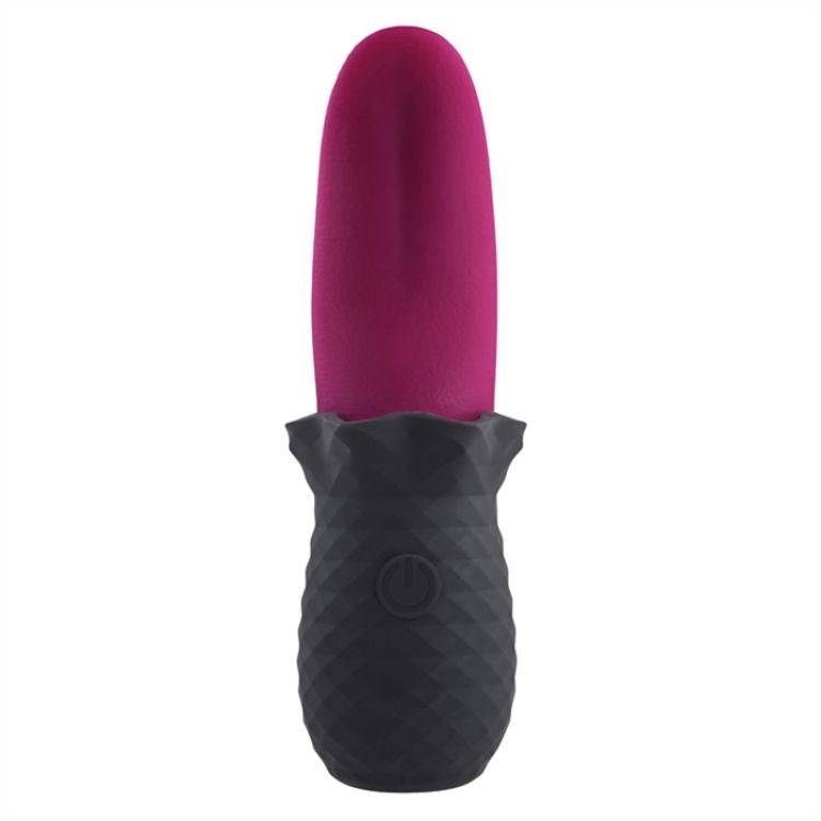 Image de Tongue Teaser - Silicone Rechargeable - Pink/Black