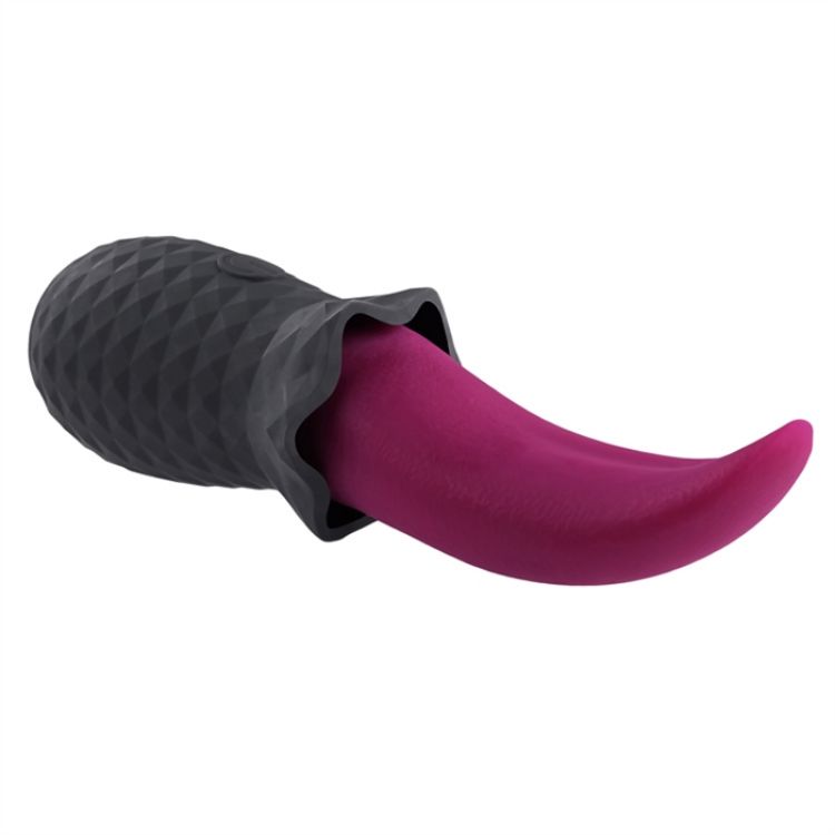 Image de Tongue Teaser - Silicone Rechargeable - Pink/Black