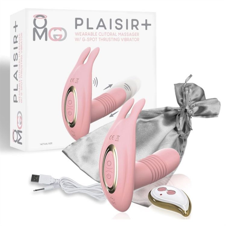 Image de OMG - Plaisir+ Clitoral Massager w/ Thrusting Vib.