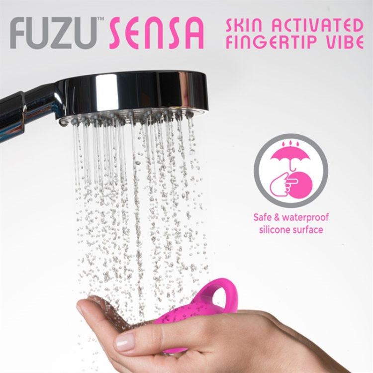 Image de Fuzu Sensa - Skin Activated Fingertip Vibe - Pink