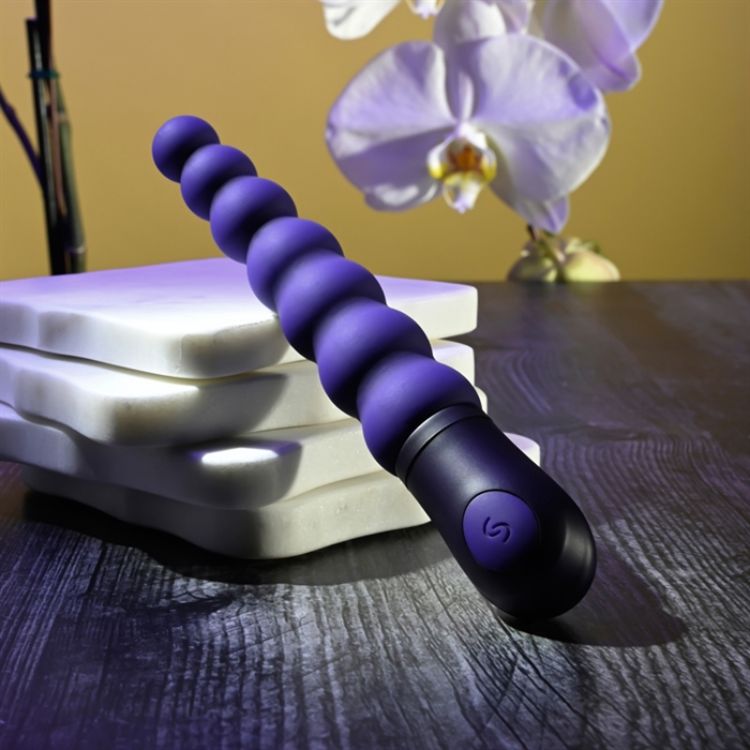 Image de Beaded Beauty - Silicone Rechargeable - Purple