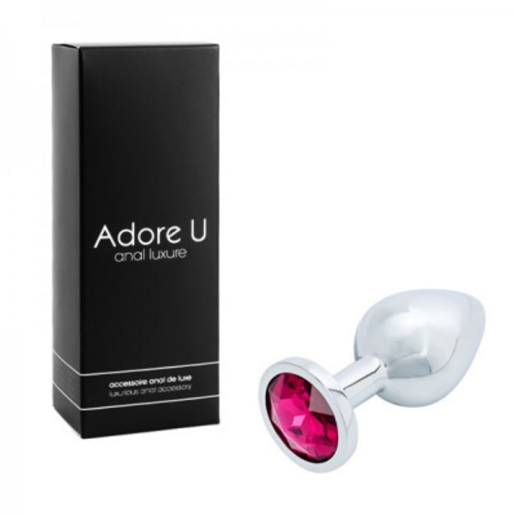 Image de Anal Luxure – Plug métal - Medium – Rose