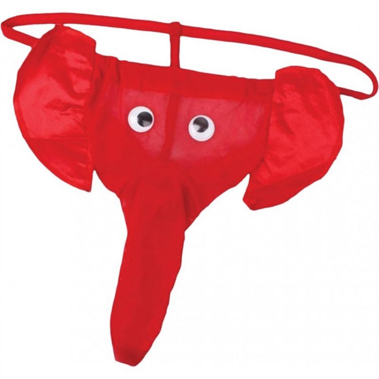 Image de  String éléphant  - Rouge