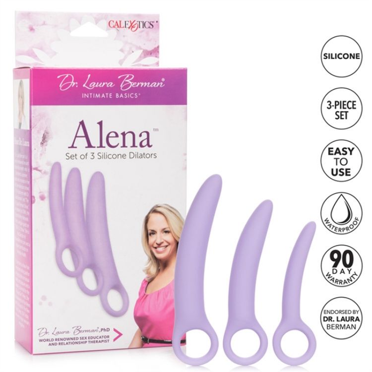 Image de Dr. Laura Berman Alena Set of 3 Silicone Dilator