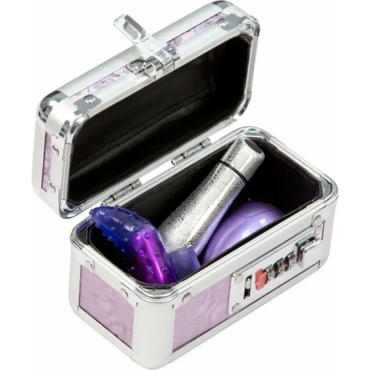 Image de PowerBullet - Mini étui vibromasseur verrouillable - Rose