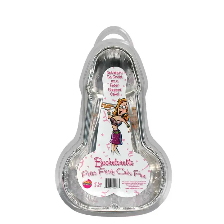 Image de Moule à gâteau pénis moyen - Lot de 2