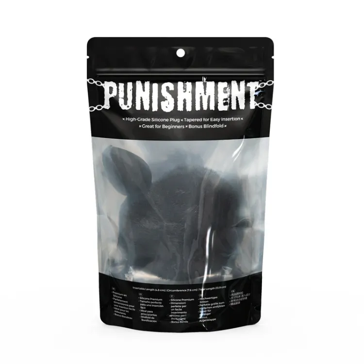Image de Punishment – Plug anal en silicone queue de lapin
