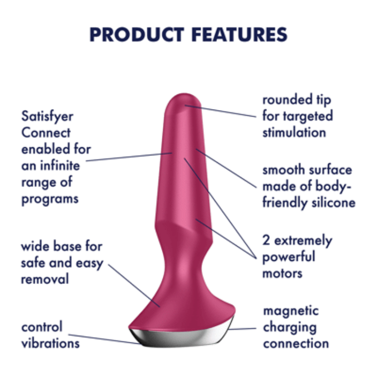 Image de Satisfyer - Plug-ilicious 2 - Berry