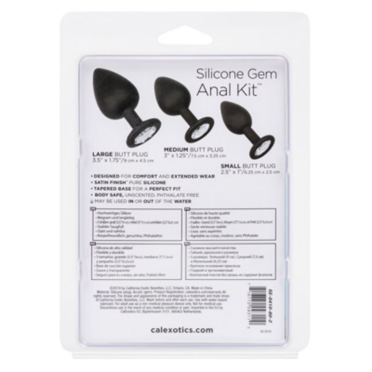 Image de Calexotics - Kit anal en silicone