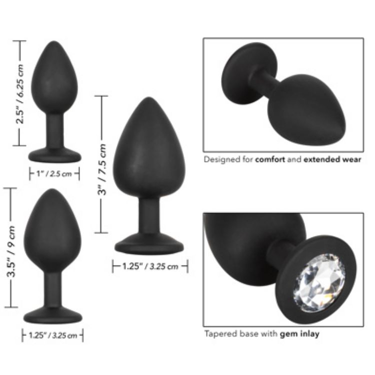 Image de Calexotics - Kit anal en silicone